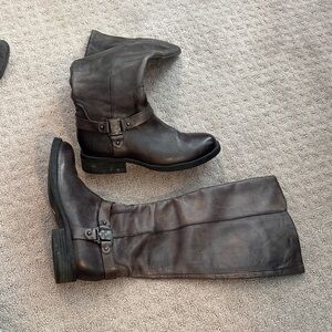 Vince Camuto Dark Brown Leather Boots